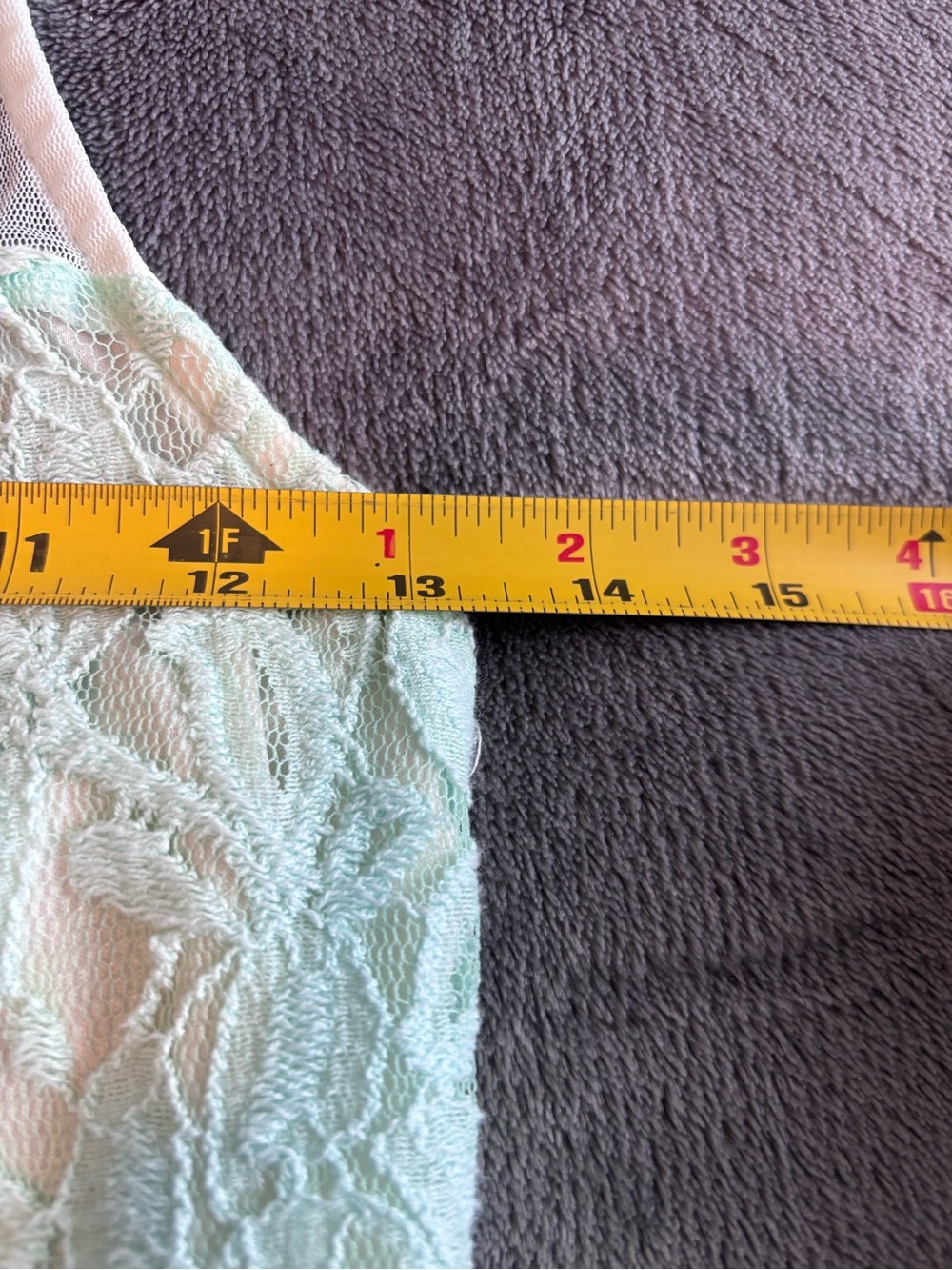 Seafoam Green Sweetheart Skater Dress - Size Medium - Exhilaration - Picture 8 of 11
